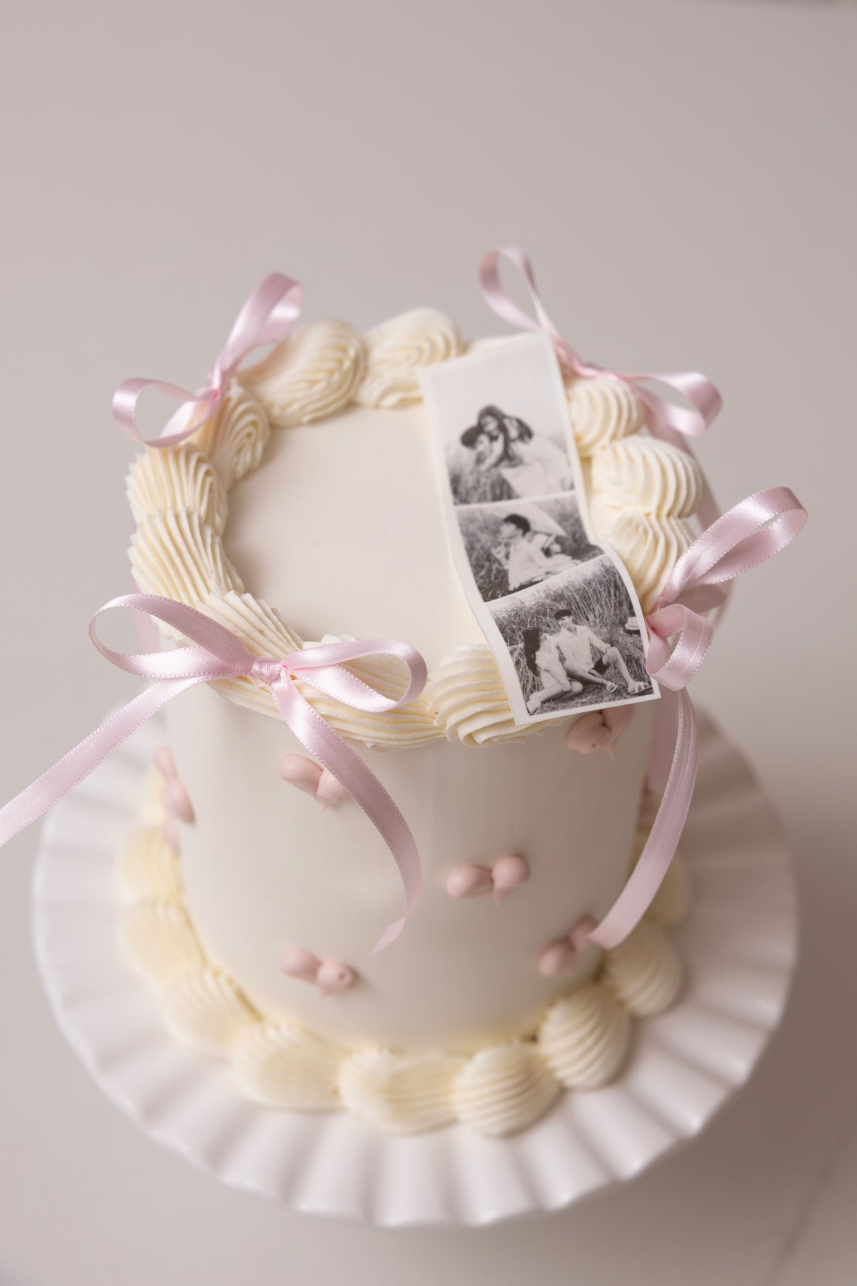 Valentine’s Photo Cake