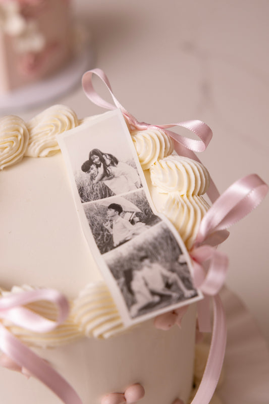 Valentine’s Photo Cake
