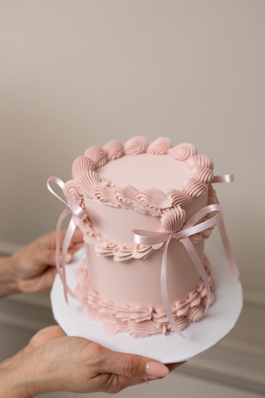 Vintage Rosé Cake