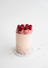 Lemon Raspberry Mini Cake
