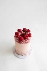 Lemon Raspberry Mini Cake